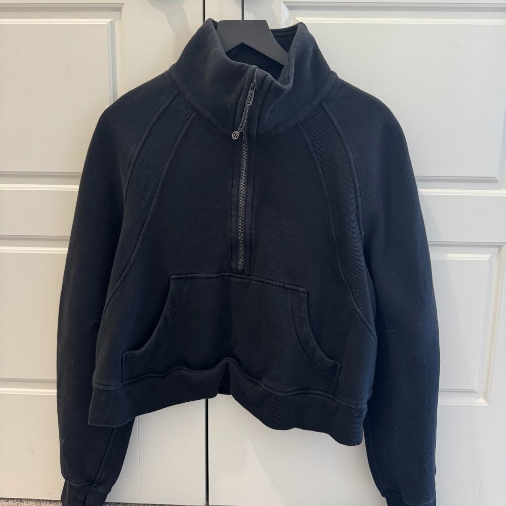 Lululemon Scuba Oversized Funnel-Neck Half Zip